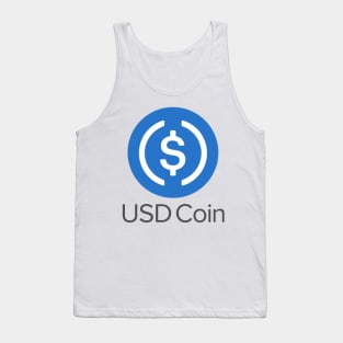 USDC Coin Cryptocurrency USD Coin crypto Tank Top